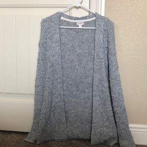 Cute sweater jacket.